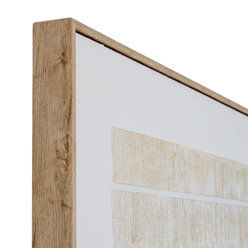Sola Textured Line Canvas in Frame