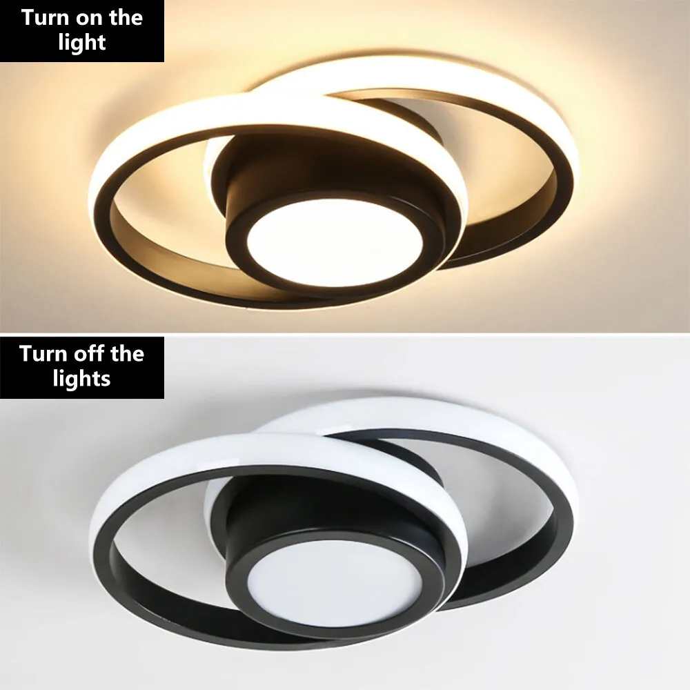 Minimalist Double LED Ceiling Lamp