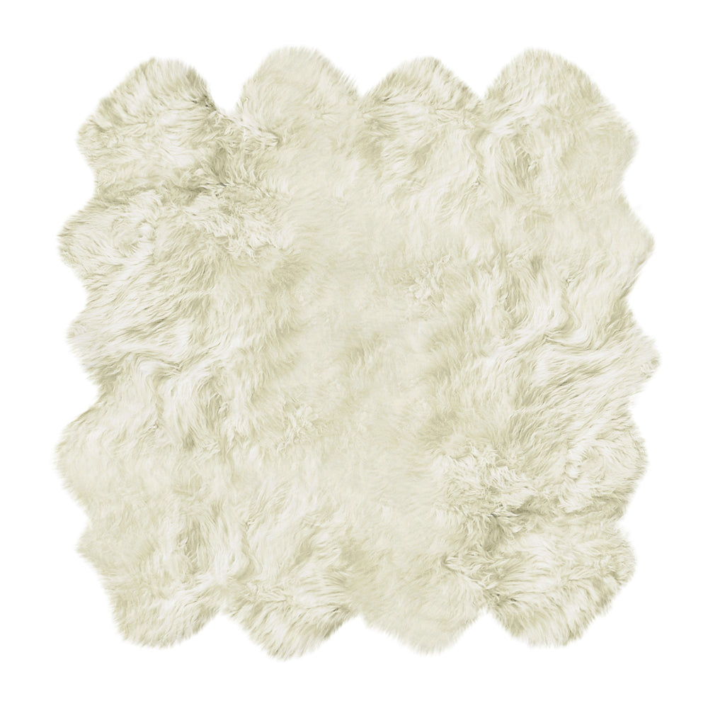 Toison 6' × 8' New Zealand Sheepskin Rug — Natural