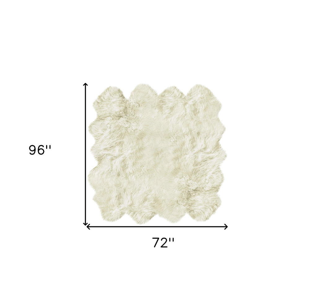 Toison 6' × 8' New Zealand Sheepskin Rug — Natural
