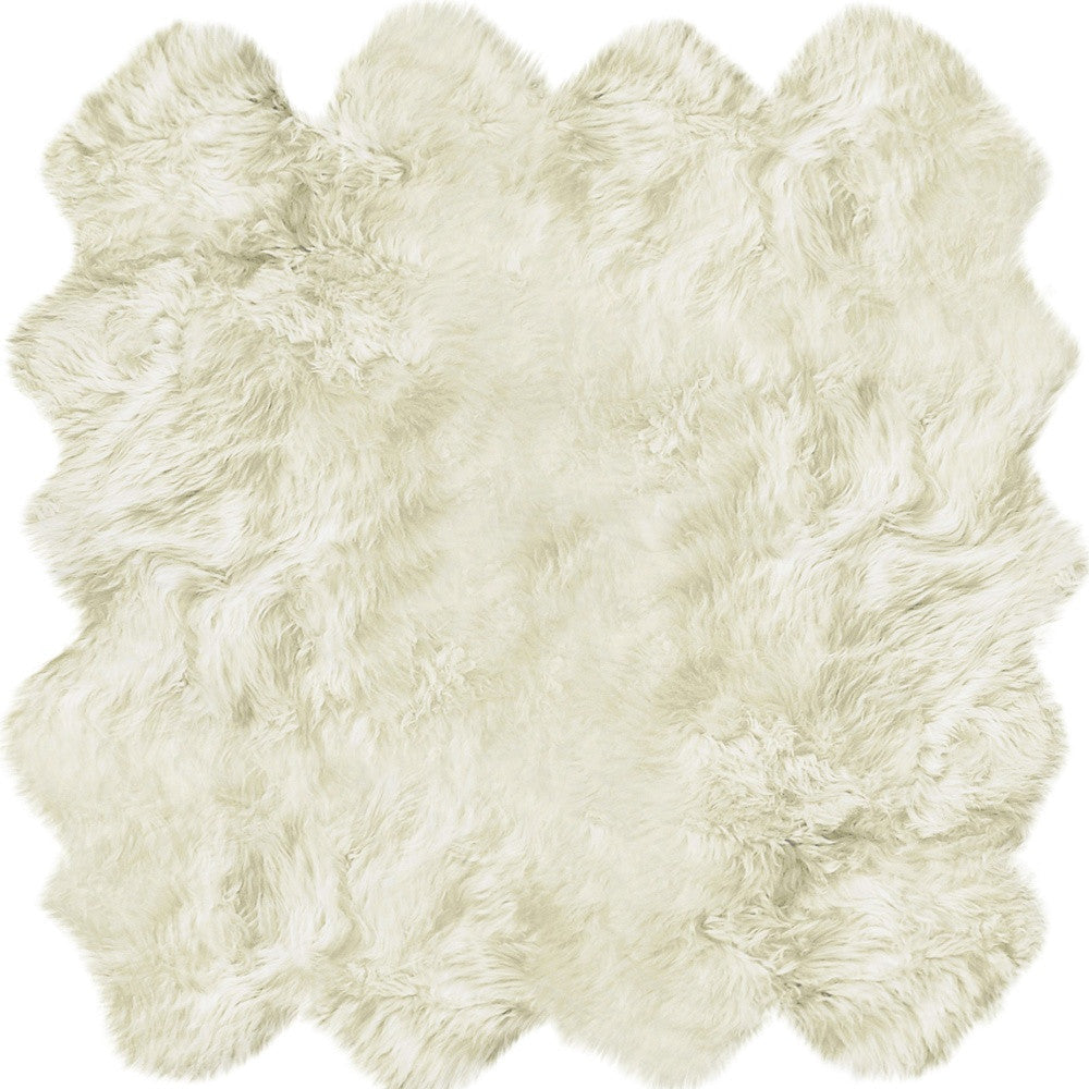 Toison 6' × 8' New Zealand Sheepskin Rug — Natural