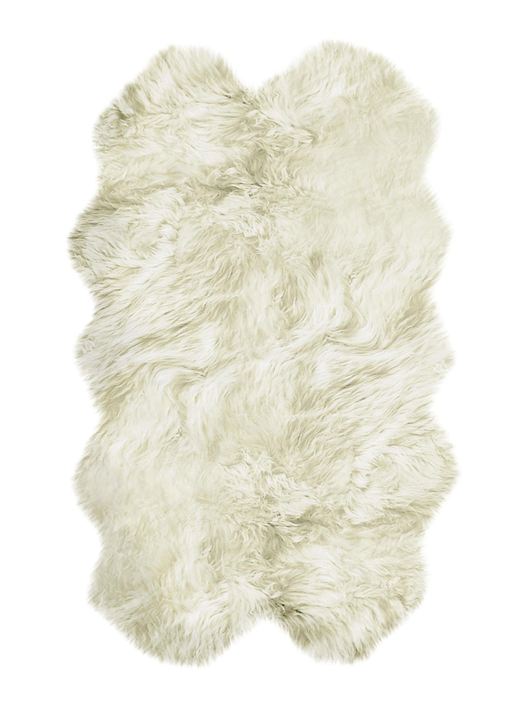 Toison 4' × 6' Handmade Sheepskin Rug — Natural
