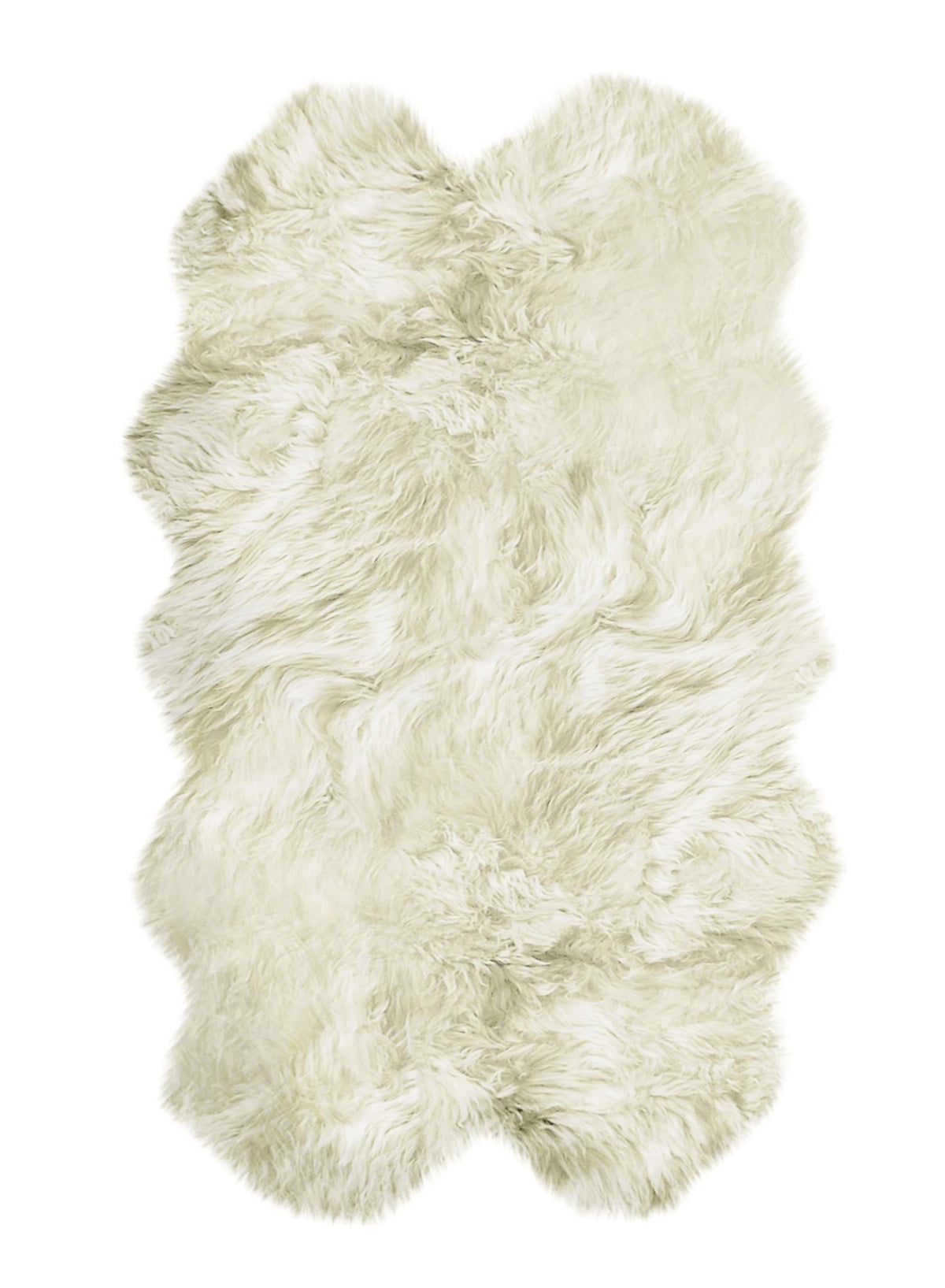 Toison 4' × 6' Handmade Sheepskin Rug — Natural