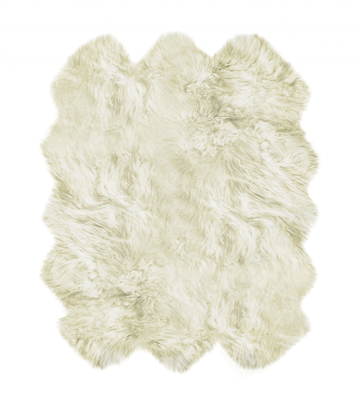 Toison 6' × 6' Sheepskin Rug — Natural, Non-Skid