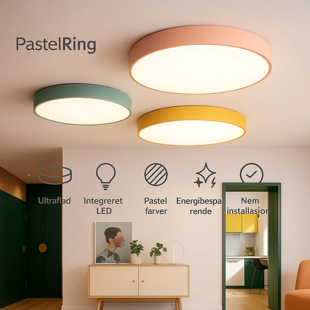RingLuxe | Ceiling Lamp – Soft LED Light for a Harmonious Atmosphere