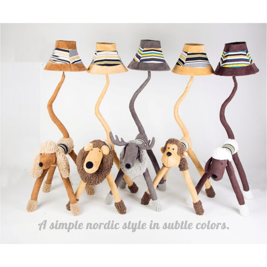 Dinosaur-Shaped Floor Lamp