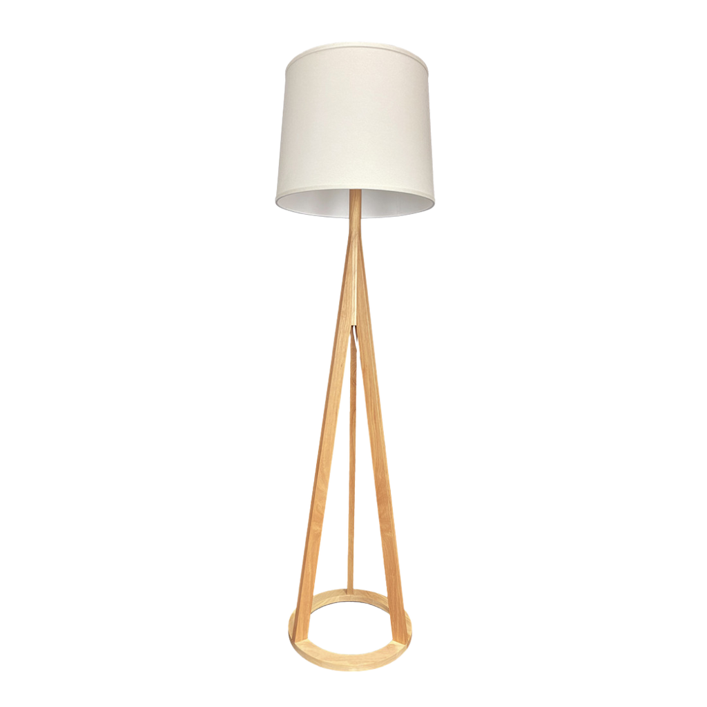 Airam Wooden Floor Lamp