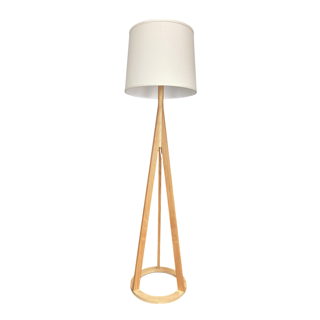 Airam Wooden Floor Lamp