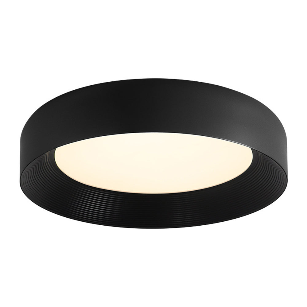 Modern Black Metal LED Ceiling Lamp