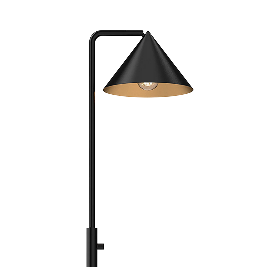 Juno Floor Lamp, Brushed Brass