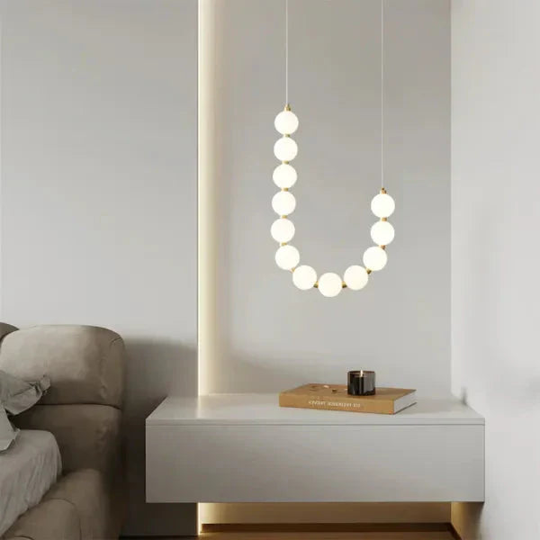 Pearl White Chandelier
