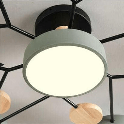 Black Acrylic Ceiling Lamp