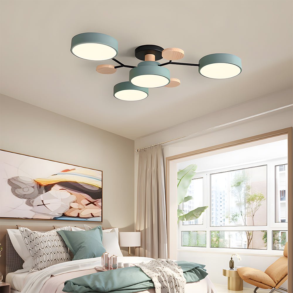 Black Acrylic Ceiling Lamp
