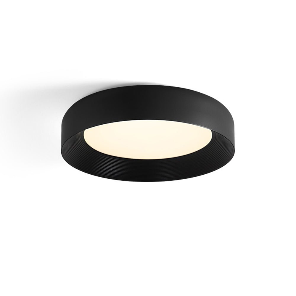 Modern Black Metal LED Ceiling Lamp