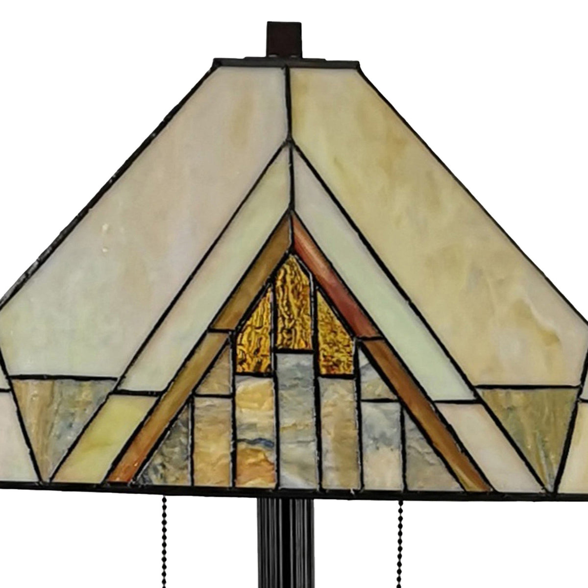 Vitrail 62" 2-Light Stained Glass Floor Lamp