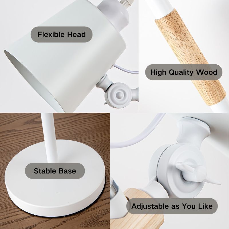 LED Desk Lamps with Adjustable Shade