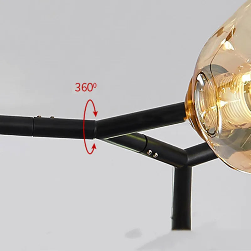 Spherical Glass Chandelier