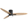 56 Inch Modern Design Flush Mount Ceiling Fan with Light