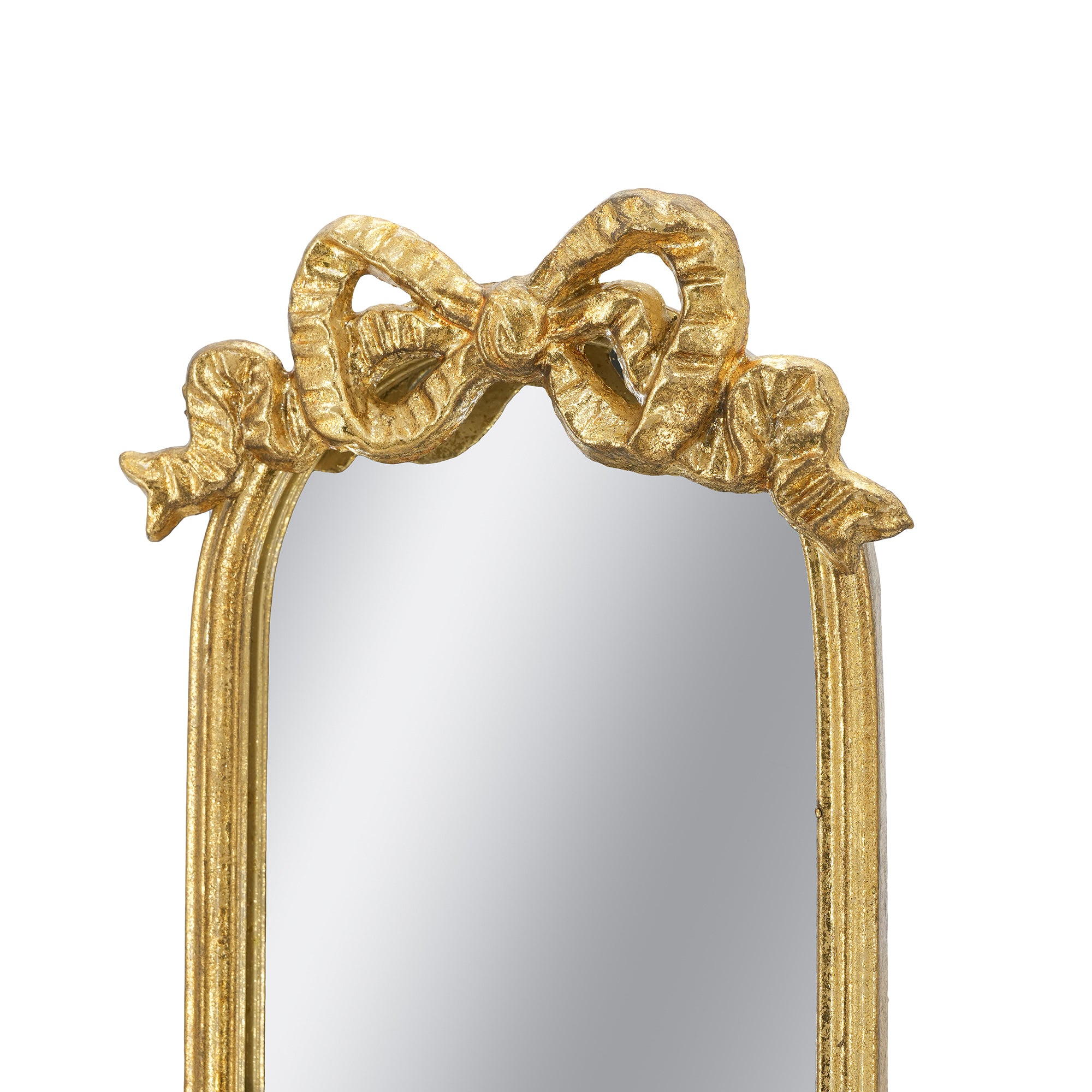 Set of 2 6x4.5x28" Gold Mirrored Wall Sconces Light Fixture