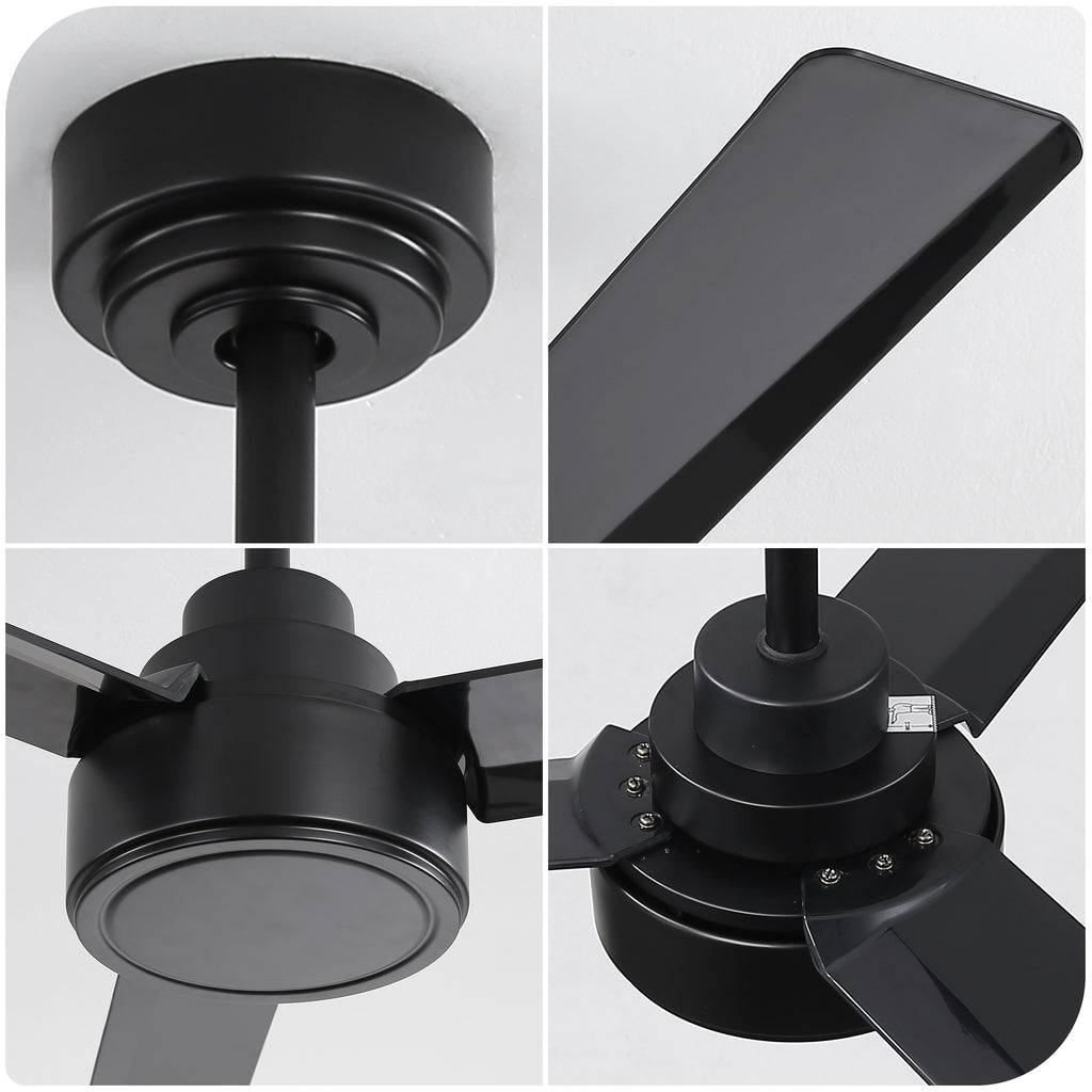 52" Outdoor Ceiling Fan Without Light
