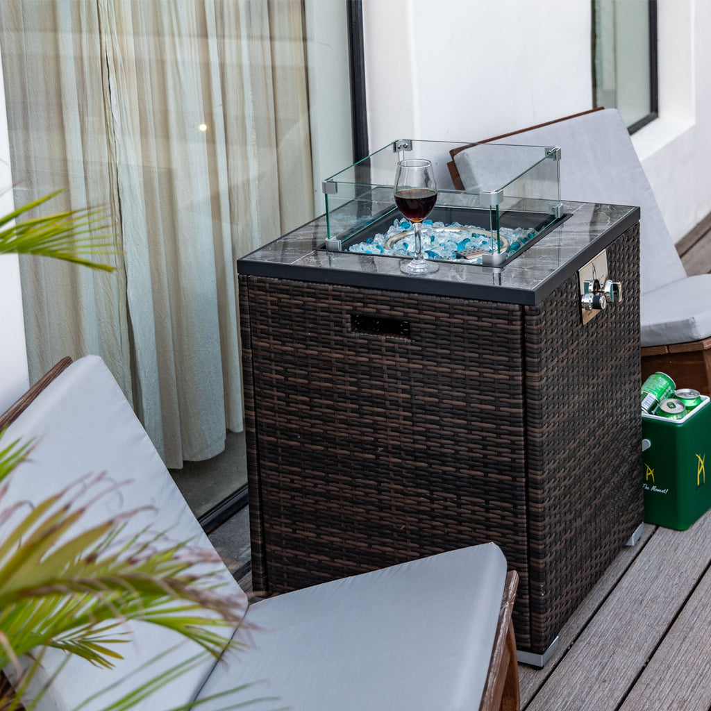 24" Propane Gas Fire Pit Table