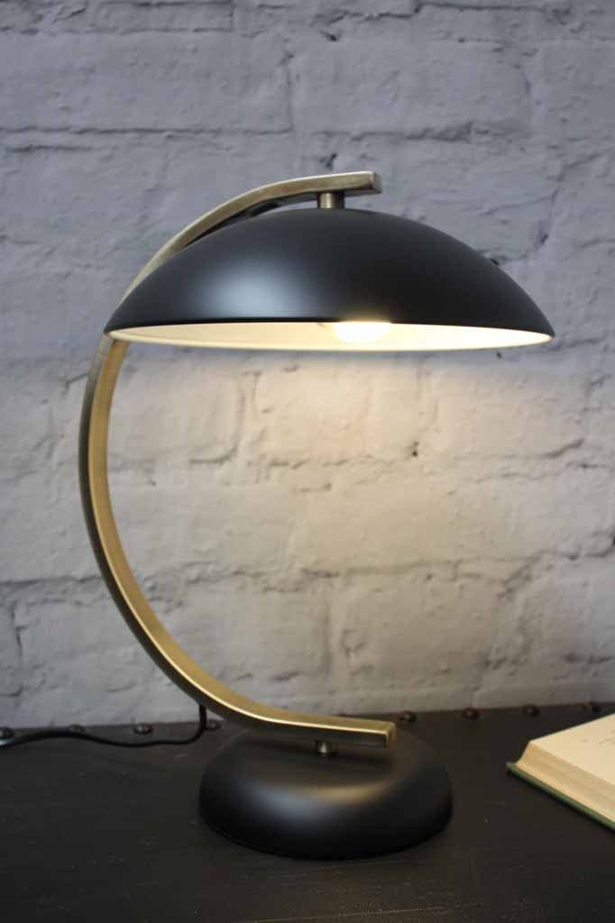 Black Charleston Table Lamp