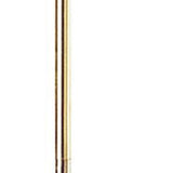 68" Bronze Adjustable Traditional Shaped Floor Lamp with Beige Empire Shade