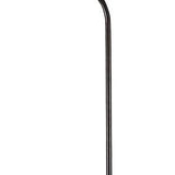 68" Bronze Adjustable Traditional Shaped Floor Lamp with Beige Empire Shade