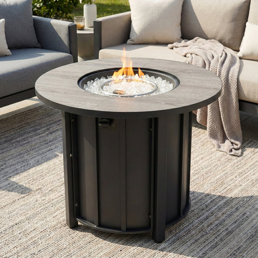 30" Propane Gas Fire Pit Table