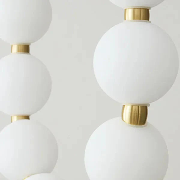 Pearl White Chandelier