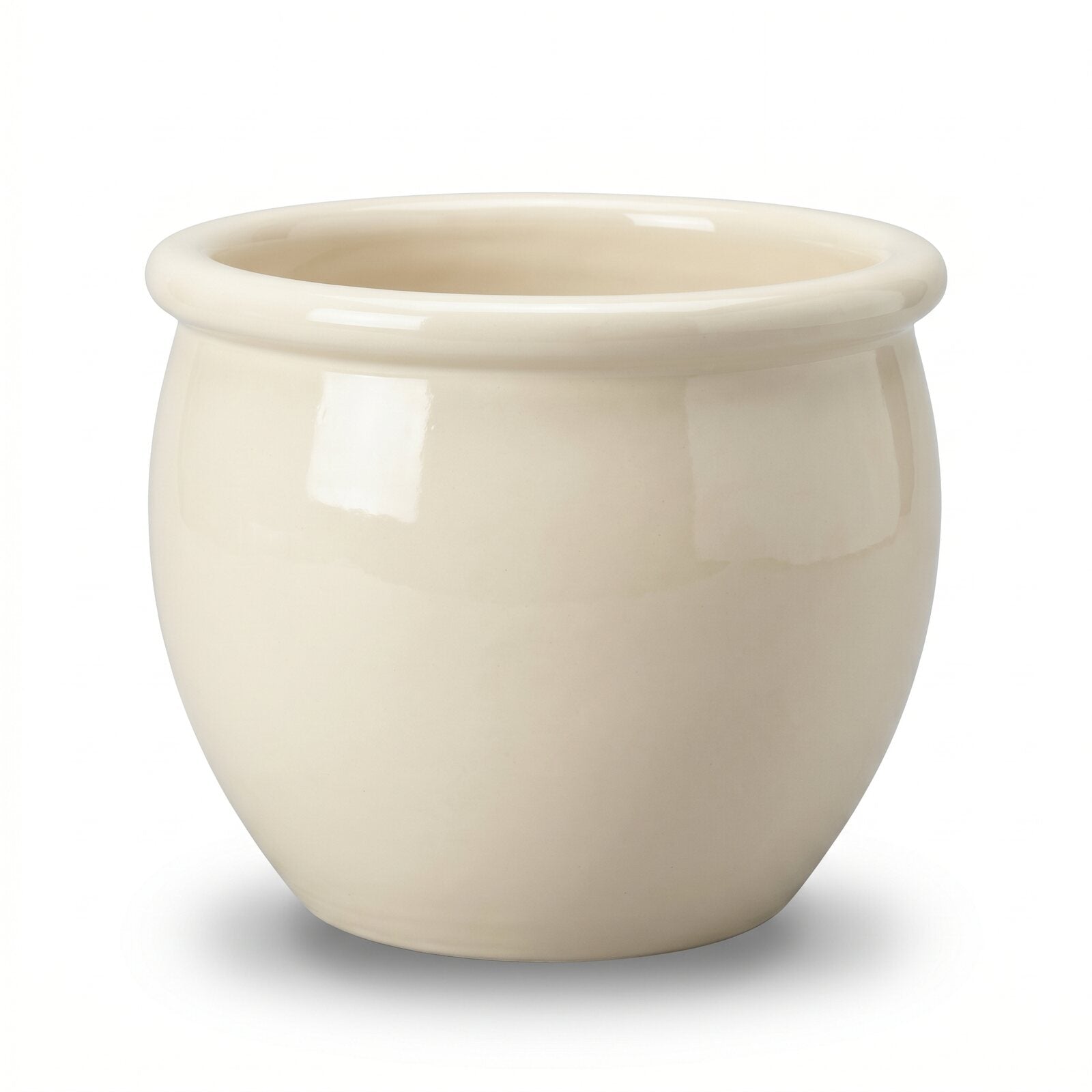 Ceramiczna Donica Zewnętrzna 25cm — zdjęcie produktowe na białym tle