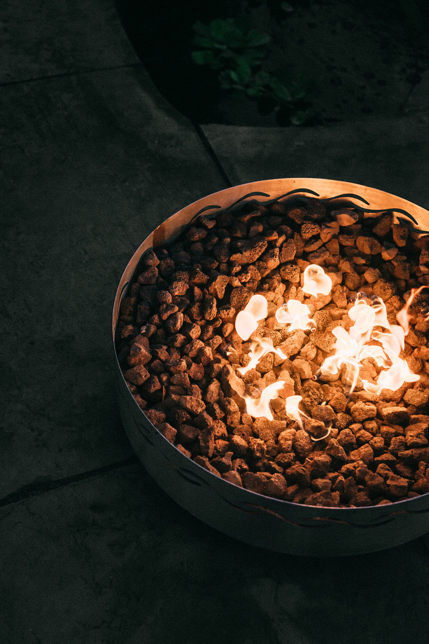 Fire Surfer by Fire Pit Art