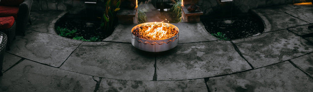 Fire Surfer by Fire Pit Art