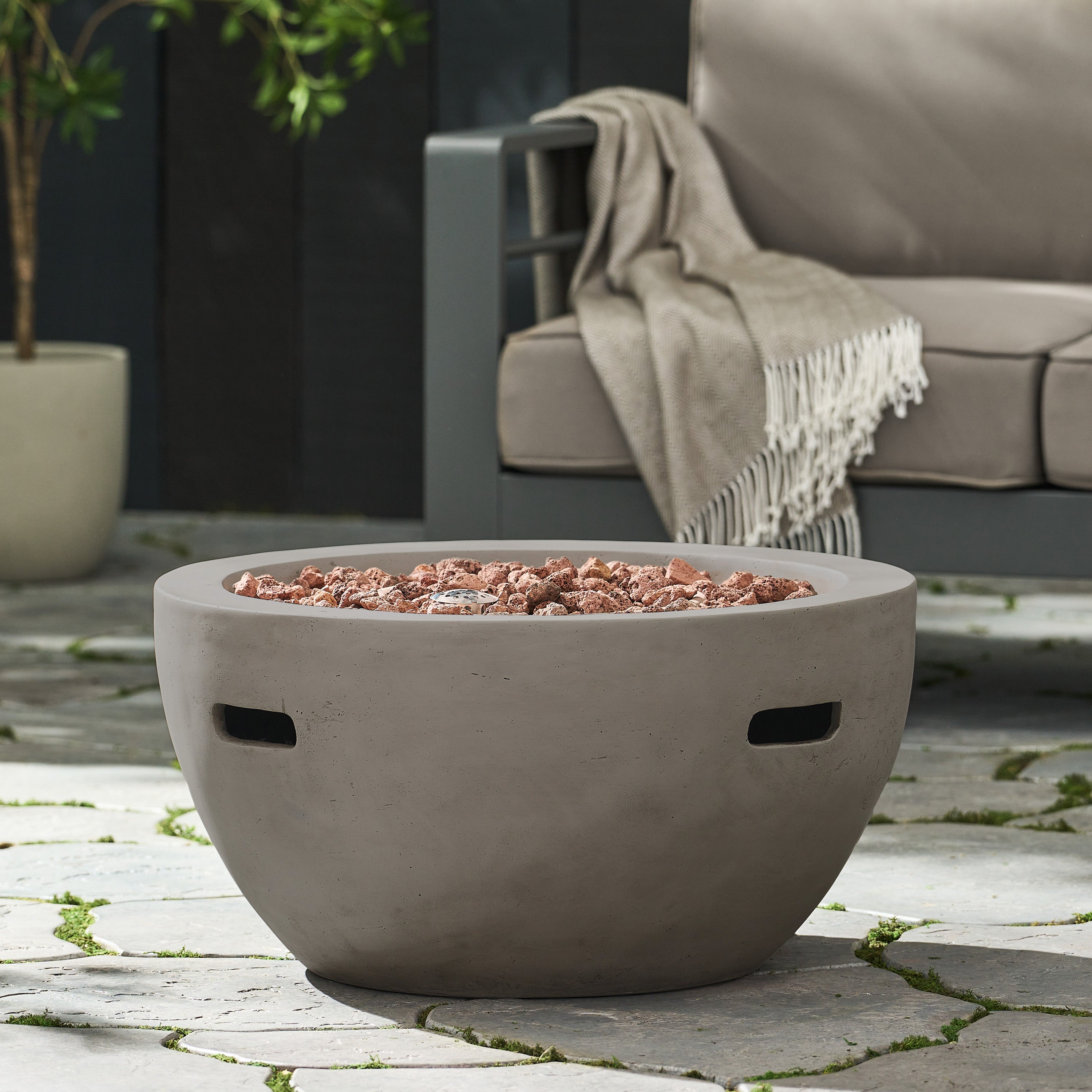 27" Bowl Shaped MGO 40 Fire Pit