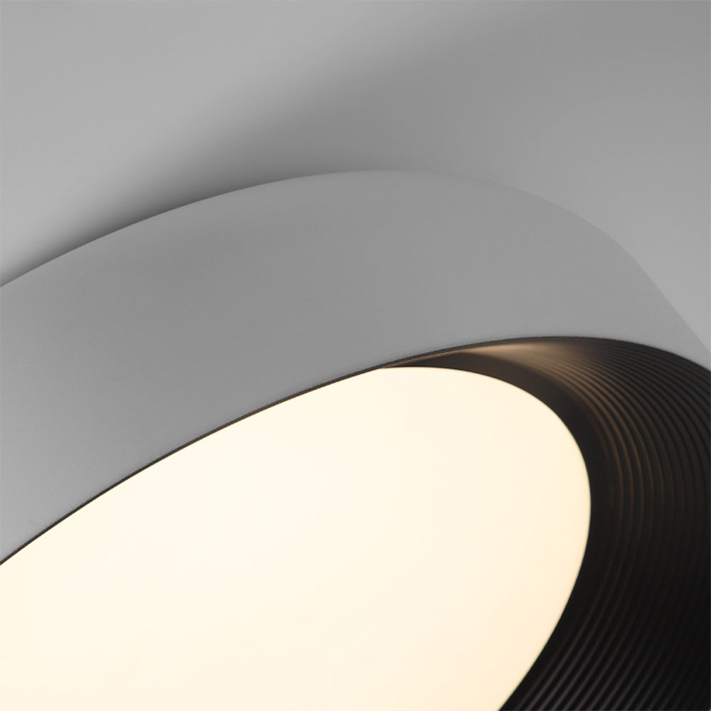 Modern Black Metal LED Ceiling Lamp
