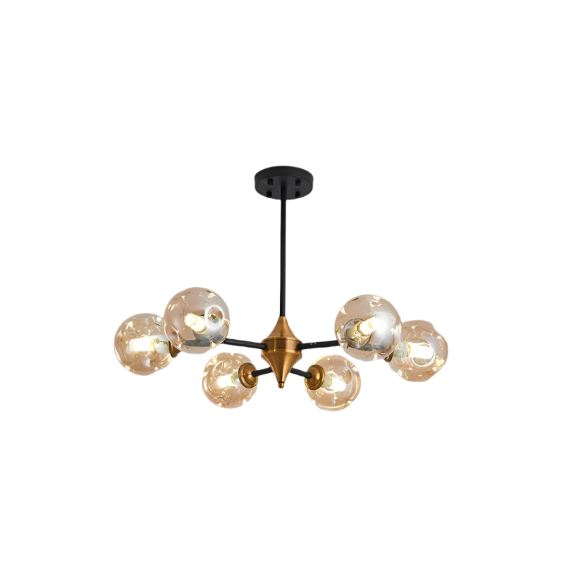 Spherical Glass Chandelier