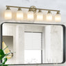 39" Modern 6-Light Vanity Wall Sconce Light Fixture