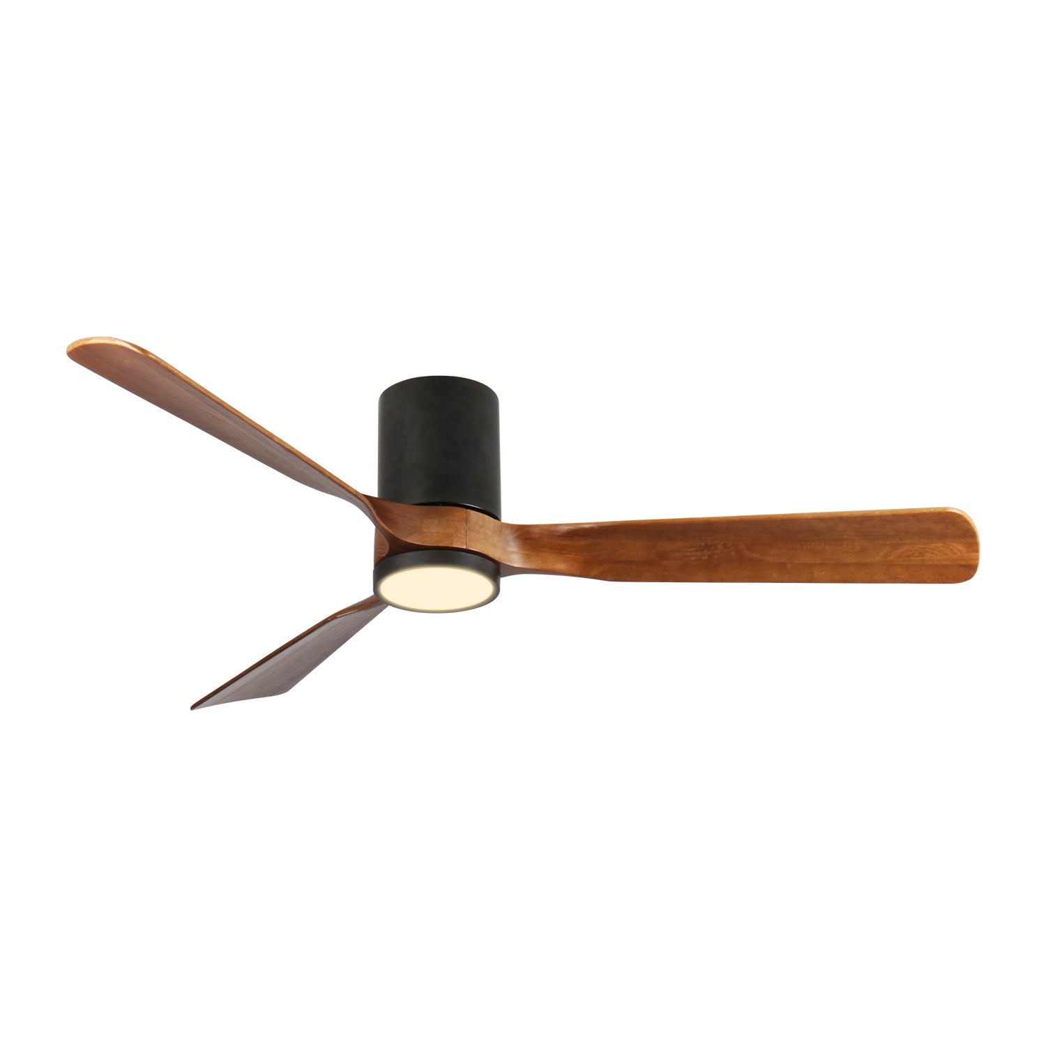60 in. LED Indoor/Outdoor Flush Mount Matte Ceiling Fan