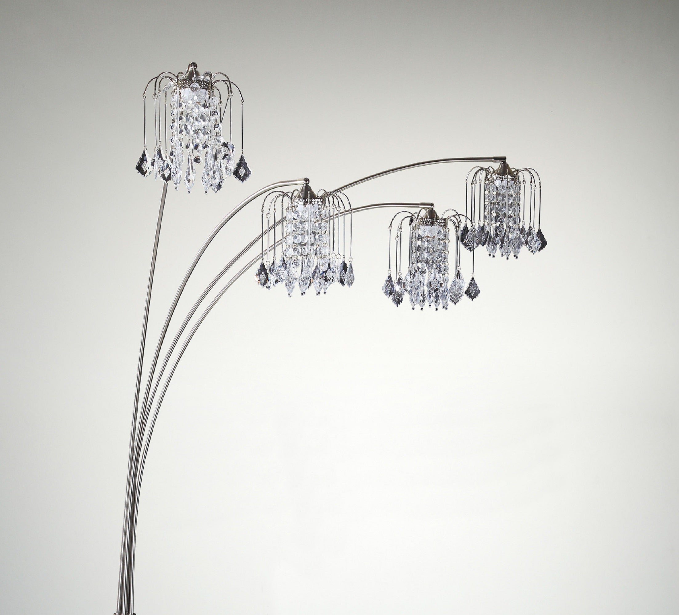1pc Modern Design Classic Luxury Sleek Multi-head Floor Lamp