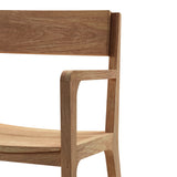 Jules arm dining chair