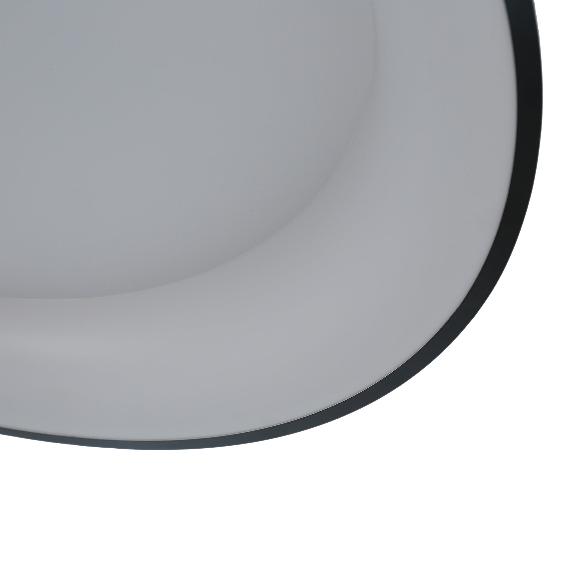 Hayley Ceiling Lamp - Small White/Black