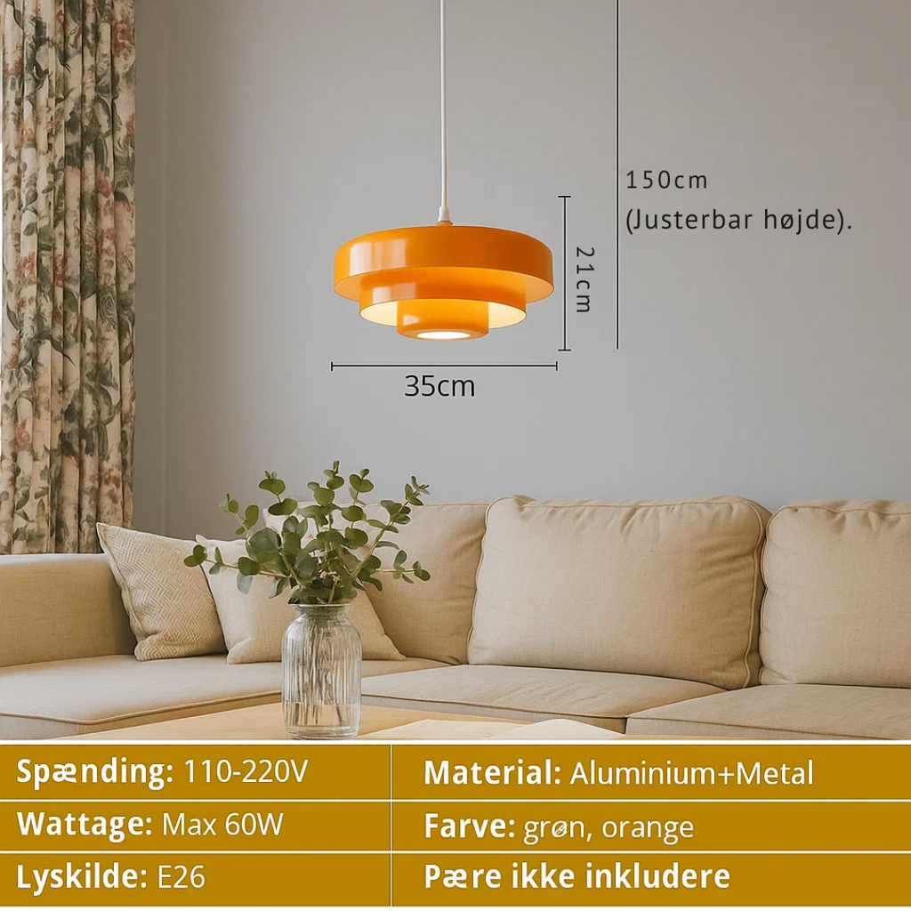 HaloForm | Ceiling Lamp – Elegant Nordic Design for Modern Homes