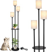 Floor Lamp with Shelves
