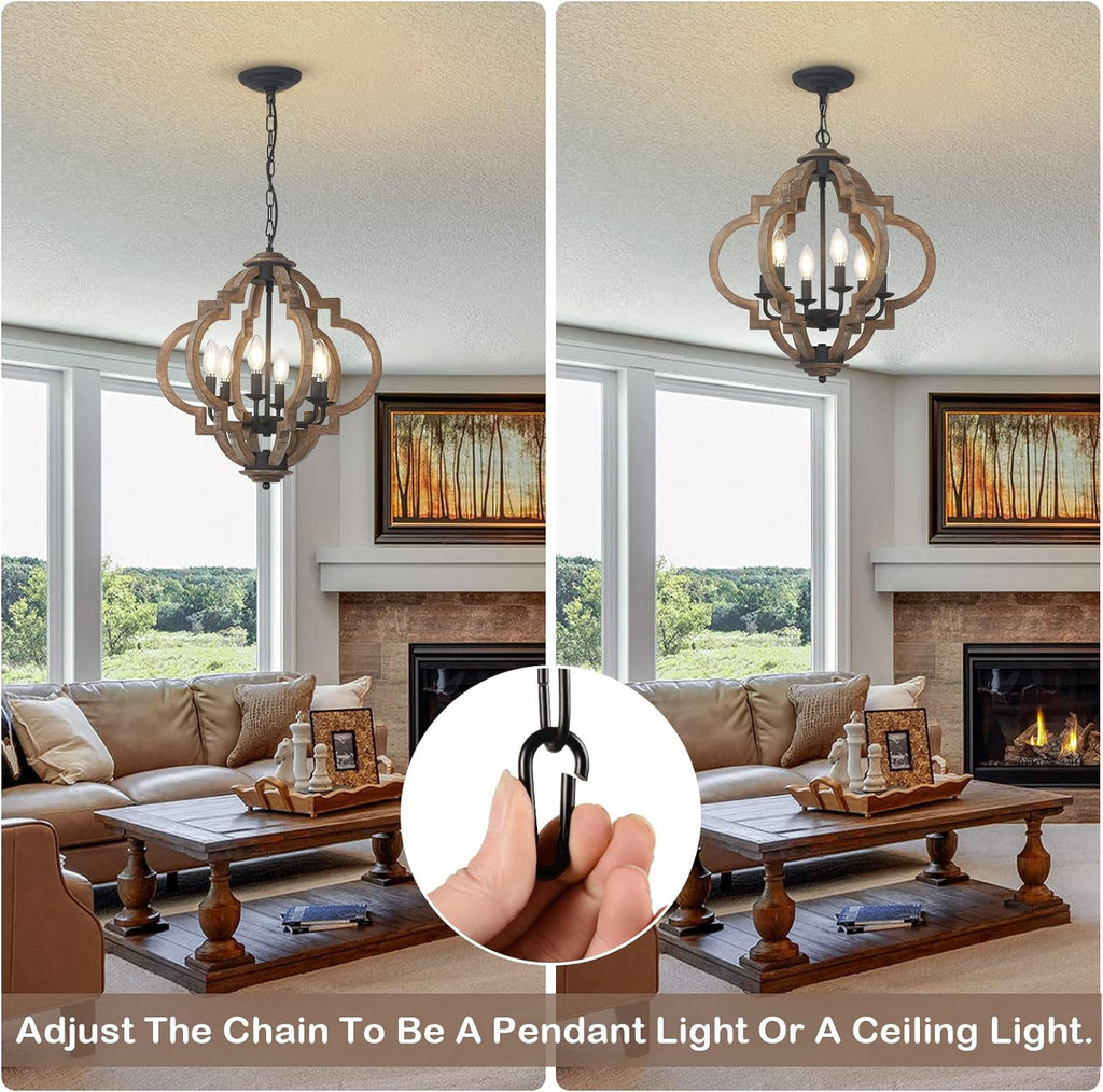 Farmhouse Chandeliers for Dining Room