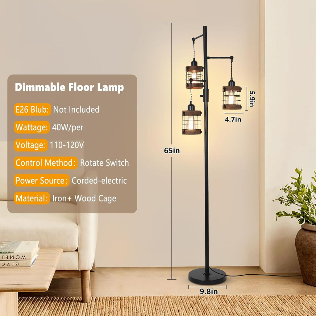 Airposta Dimmable Floor Lamps for Living Room