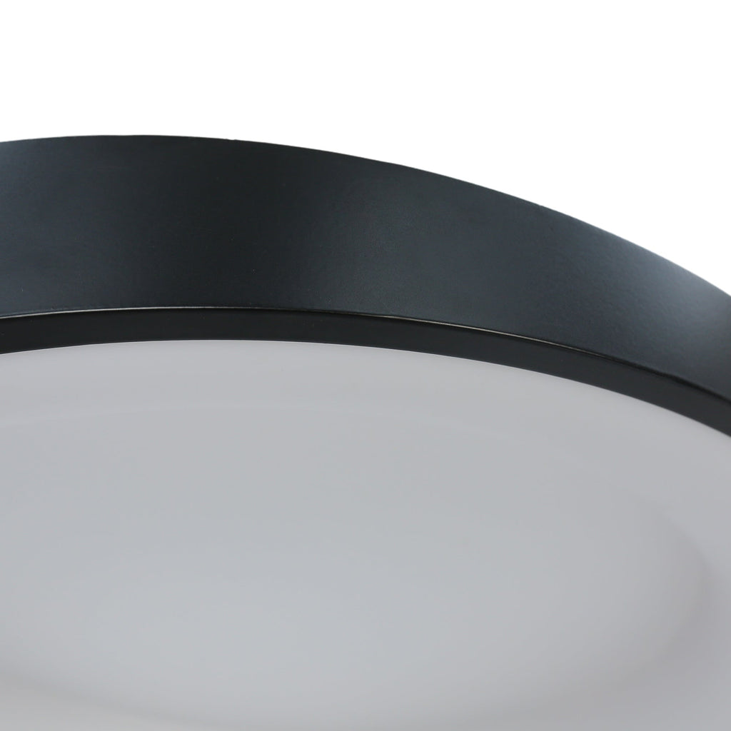 Hayley Ceiling Lamp - Small White/Black