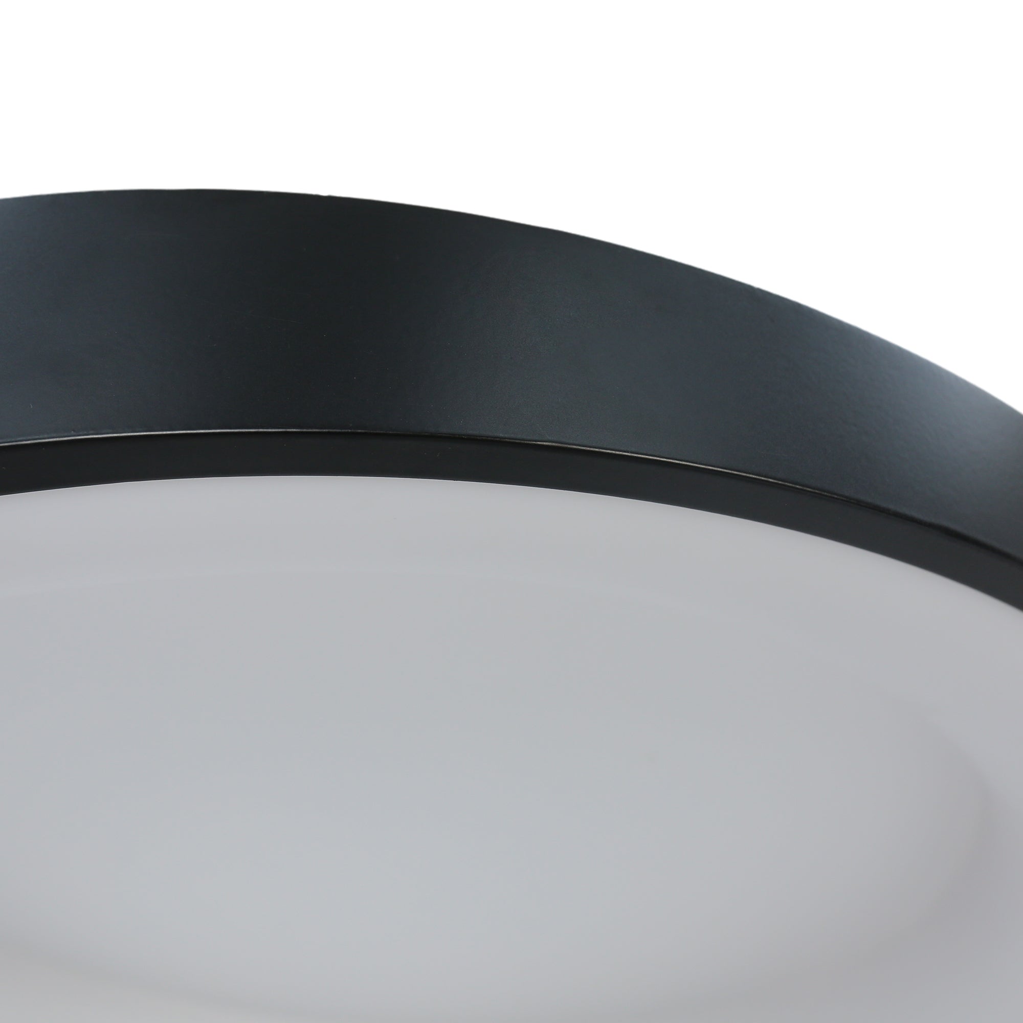 Hayley Ceiling Lamp - Small White/Black