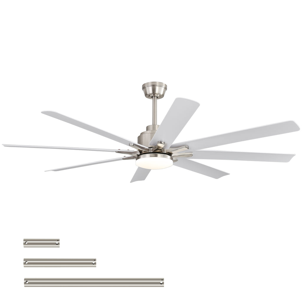 52-Inch Smart Ceiling Fan With Lights