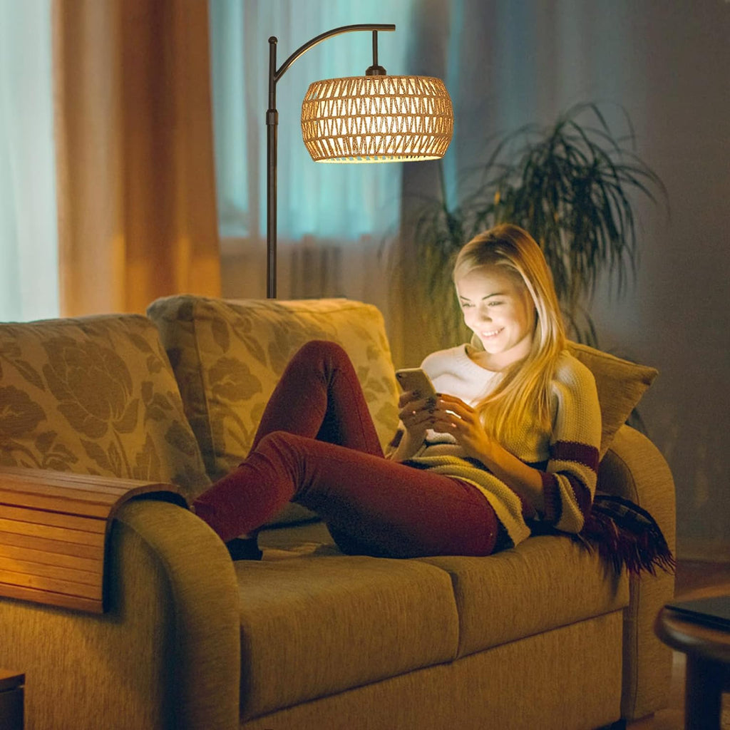Arc Floor Lamp with Remote Control