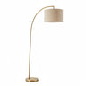 Big Dipper Floor Lamp – Brass, Linen Shade 76"